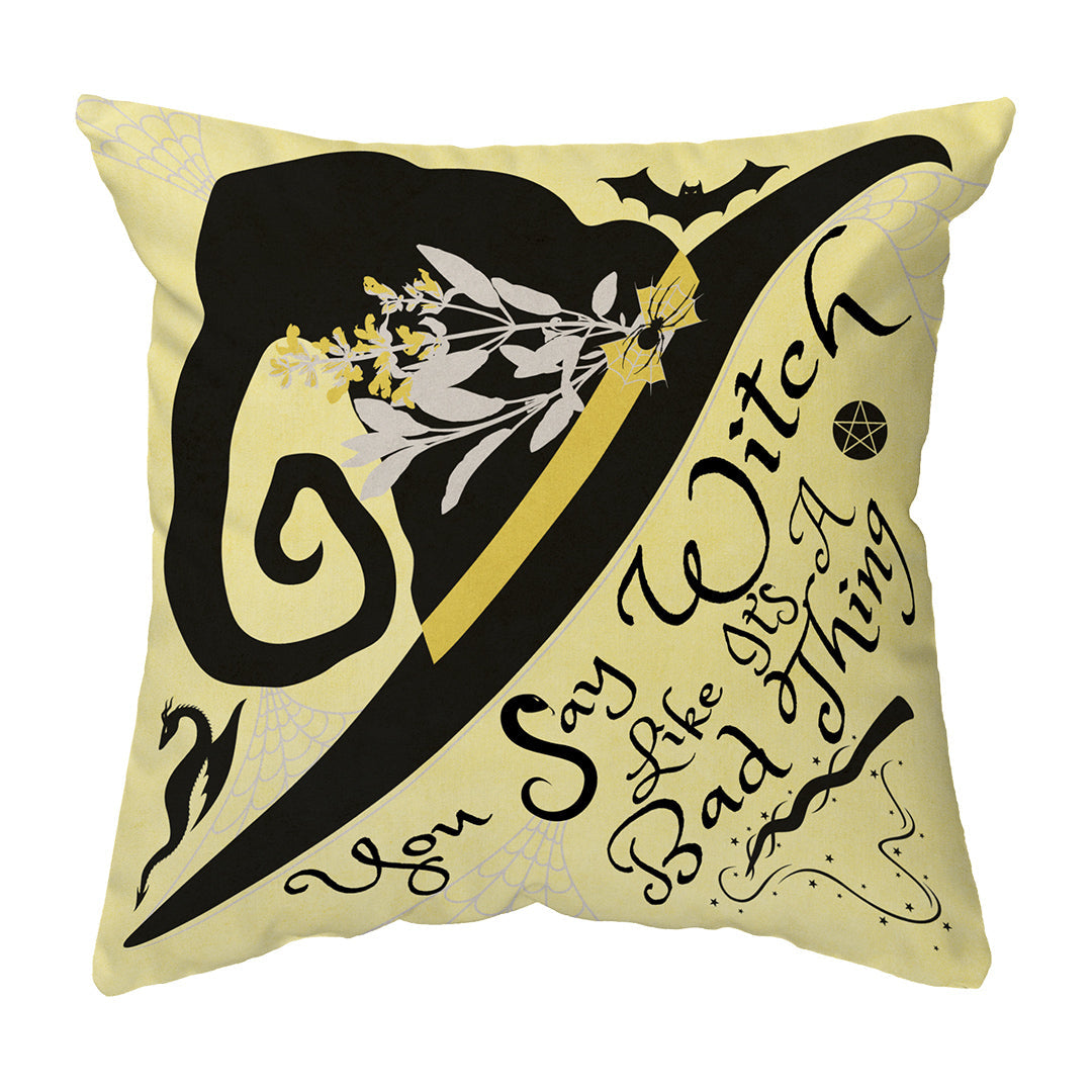 Zippered Pillow Spooky Witchy Thing