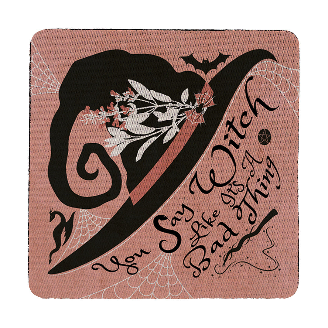 Coaster Spooky Witchy Thing