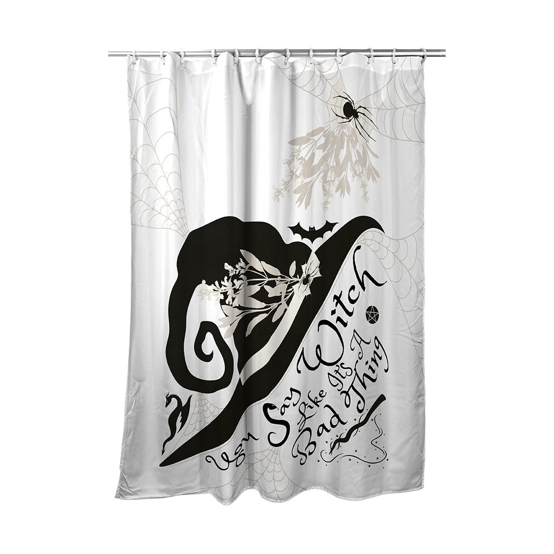 Shower Curtain Spooky Witchy Thing