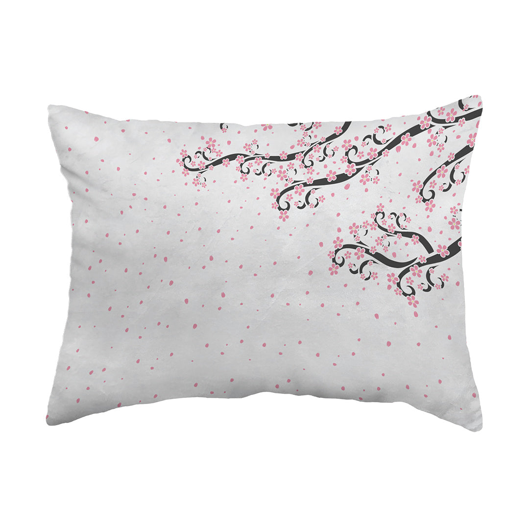 Zippered Pillow Spring Blossoms (Amerisuede)