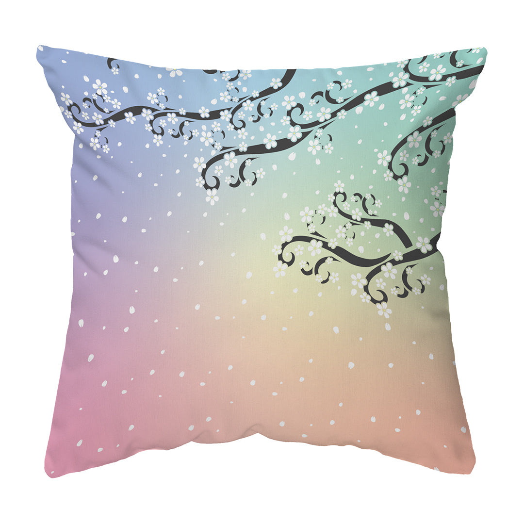 Throw Pillow Spring Blossoms