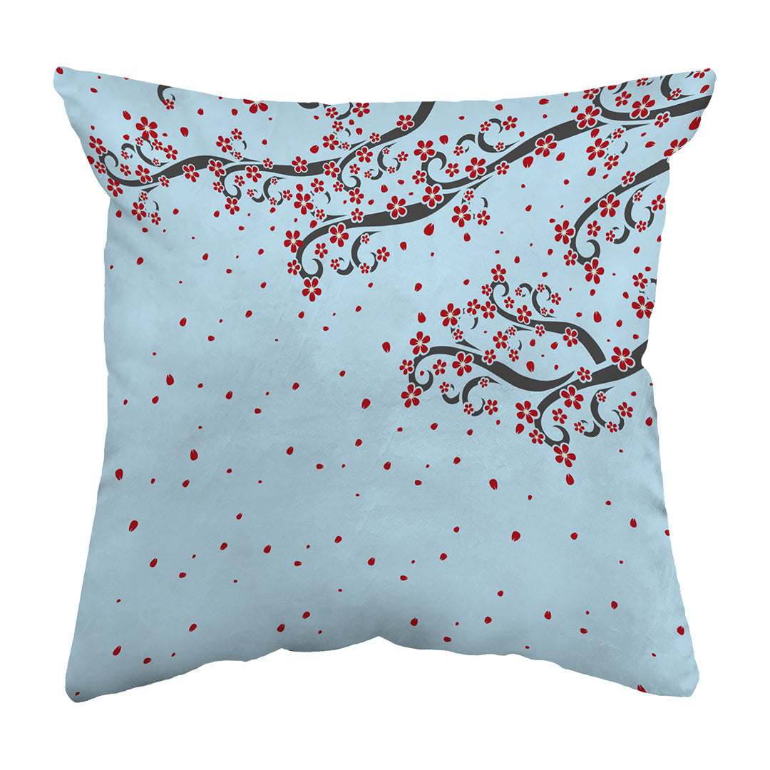 Zippered Pillow Shell Spring Blossoms (Amerisuede)