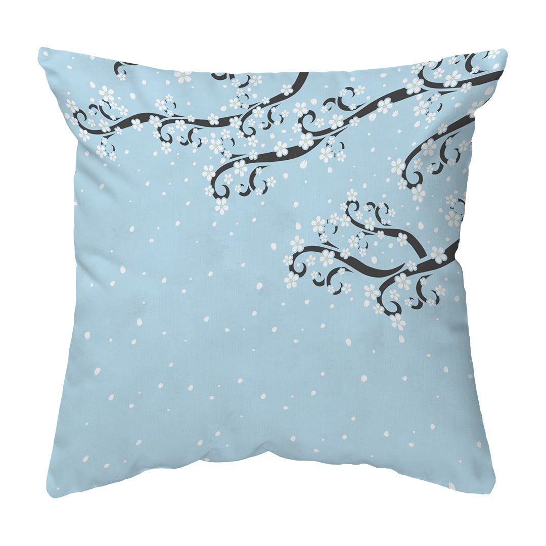 Zippered Pillow Shell Spring Blossoms (Broadcloth)