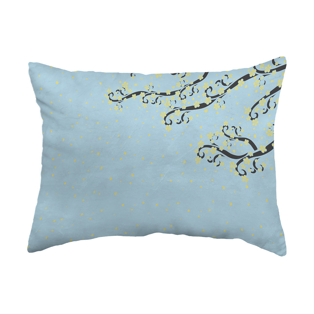 Zippered Pillow Spring Blossoms (Amerisuede)