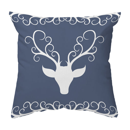 Zippered Pillow Stag