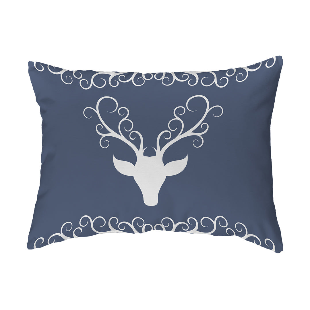 Zippered Pillow Stag
