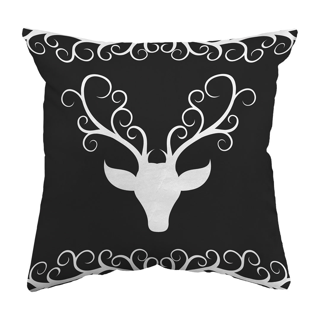 Zippered Pillow Stag