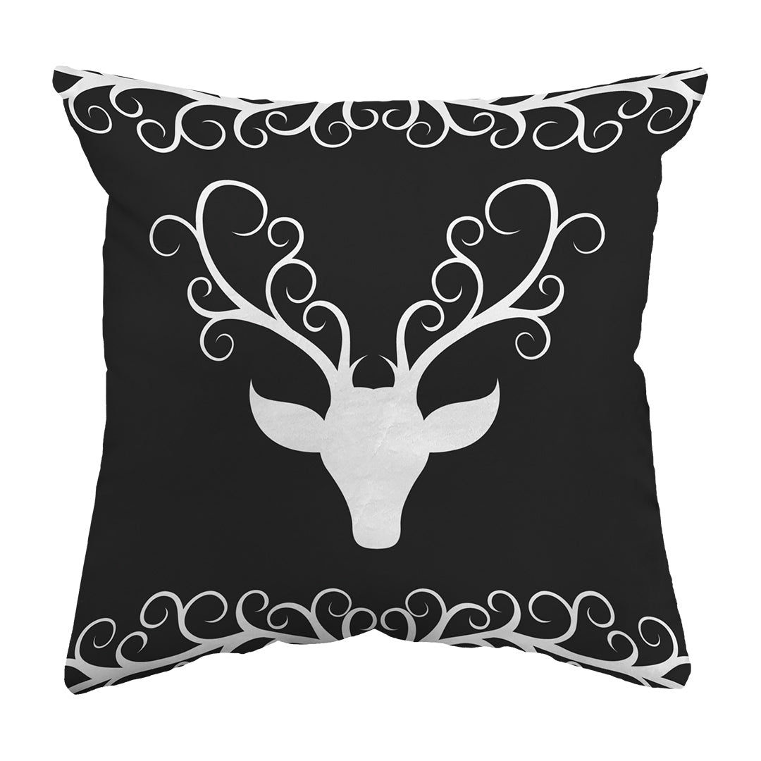 Zippered Pillow Stag