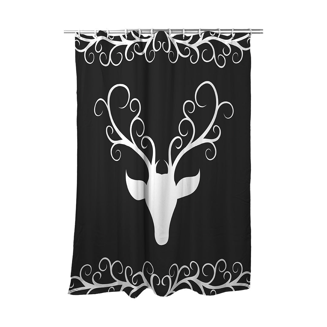Shower Curtain Stag