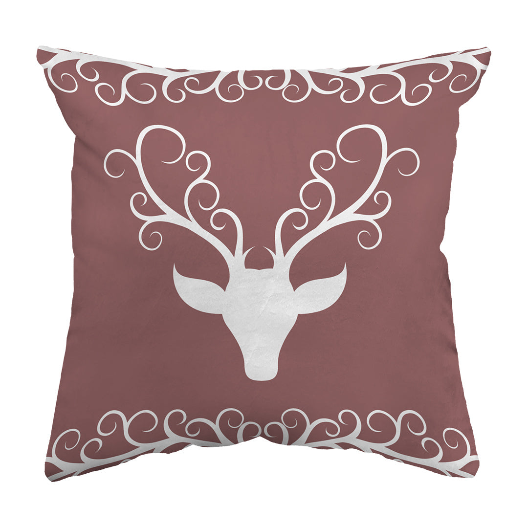 Zippered Pillow Stag