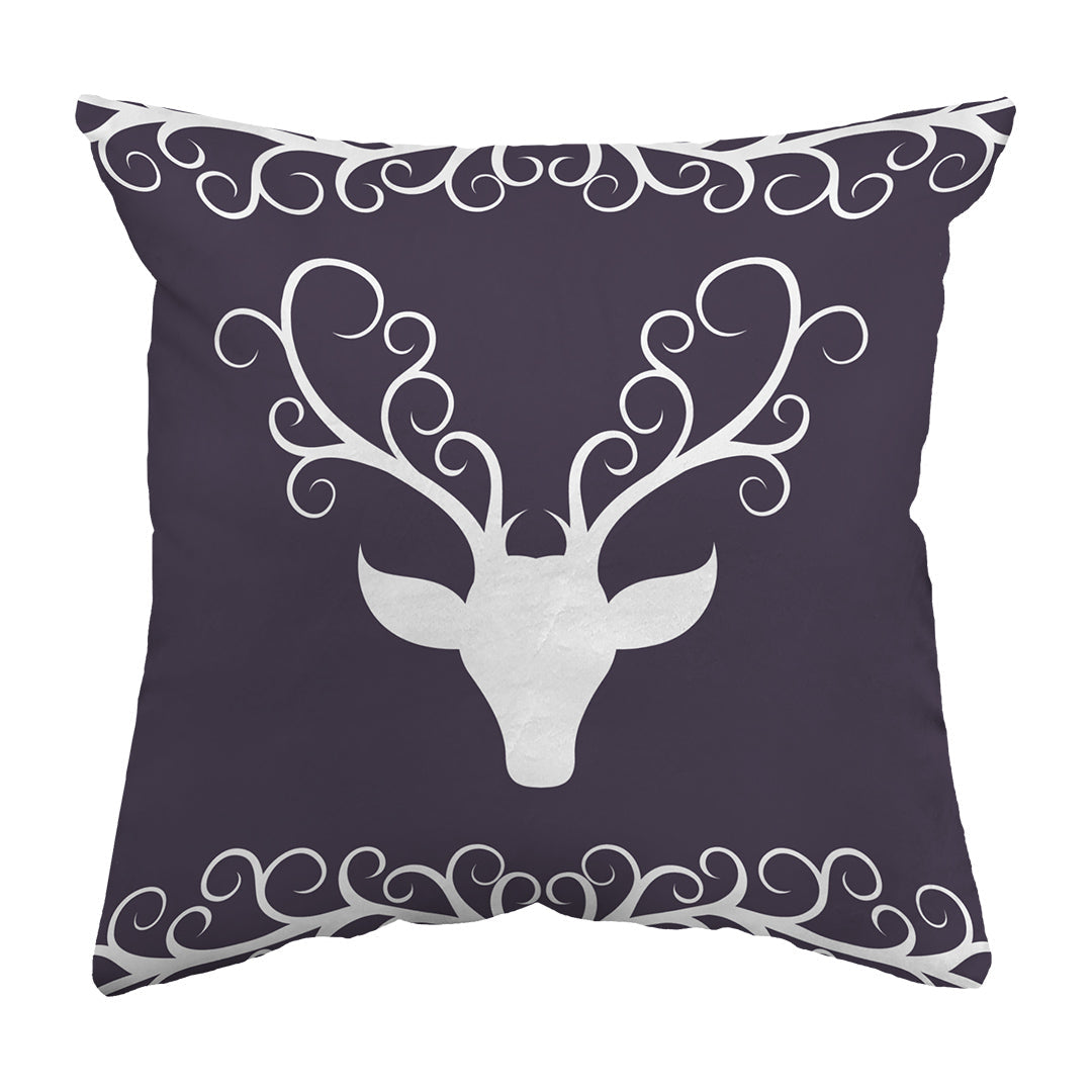 Zippered Pillow Stag