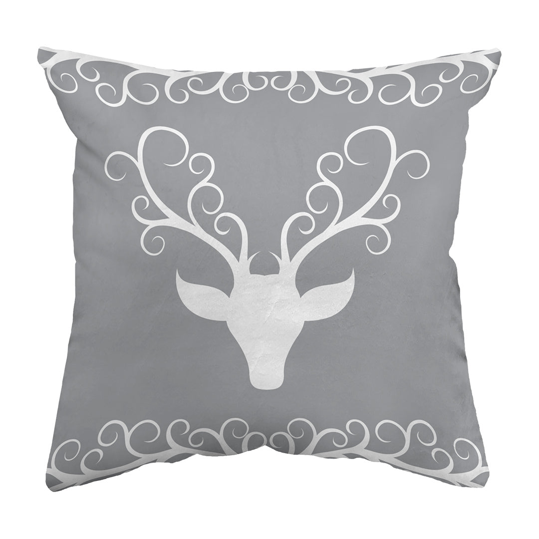 Zippered Pillow Stag
