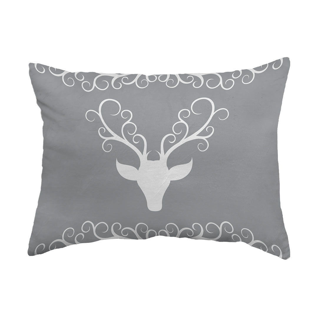 Zippered Pillow Stag