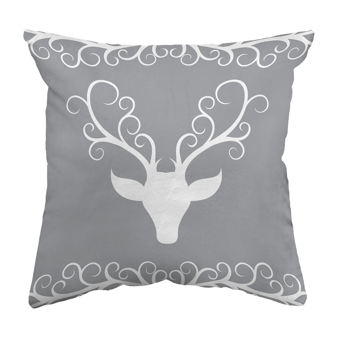 Zippered Pillow Stag