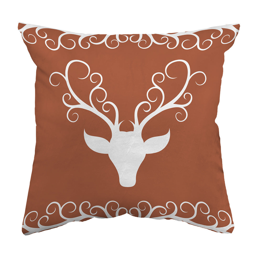 Zippered Pillow Stag