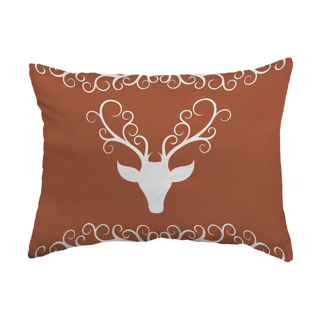 Zippered Pillow Stag