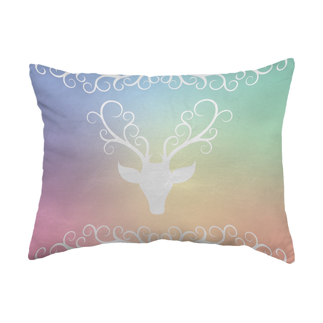 Zippered Pillow Stag