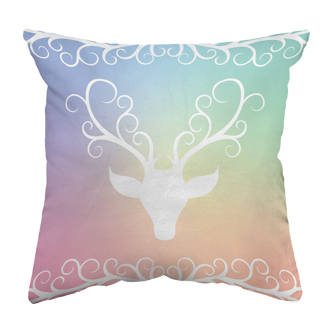 Zippered Pillow Stag
