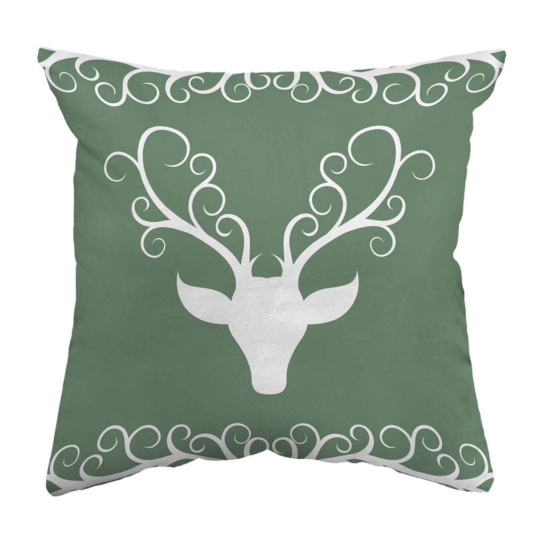 Zippered Pillow Stag
