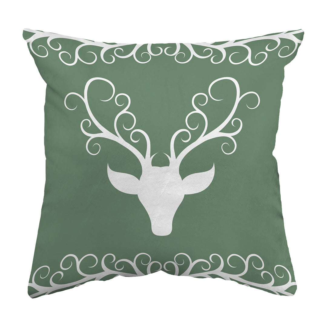 Zippered Pillow Stag