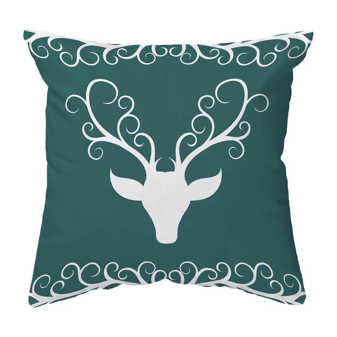 Zippered Pillow Stag