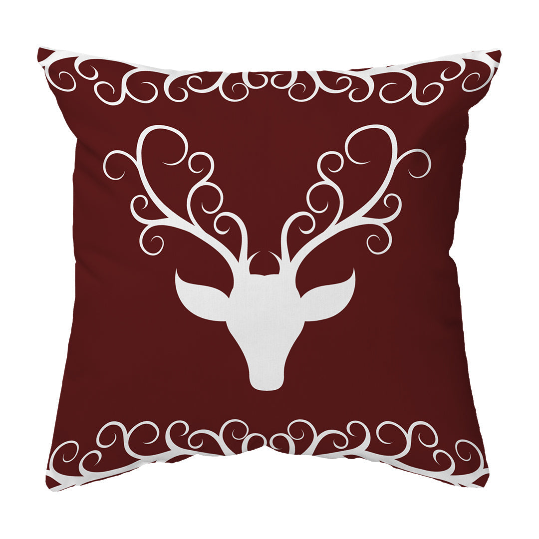 Zippered Pillow Stag
