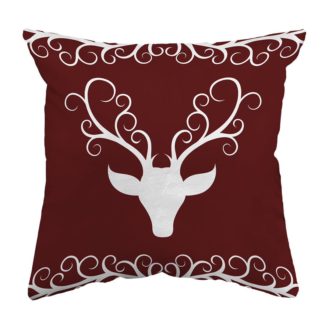 Zippered Pillow Stag