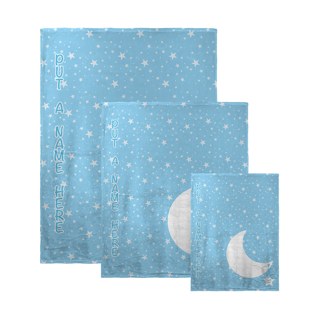 Blankets Stars and Moon