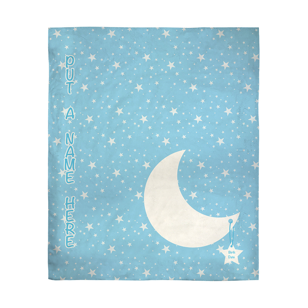 Blankets Stars and Moon