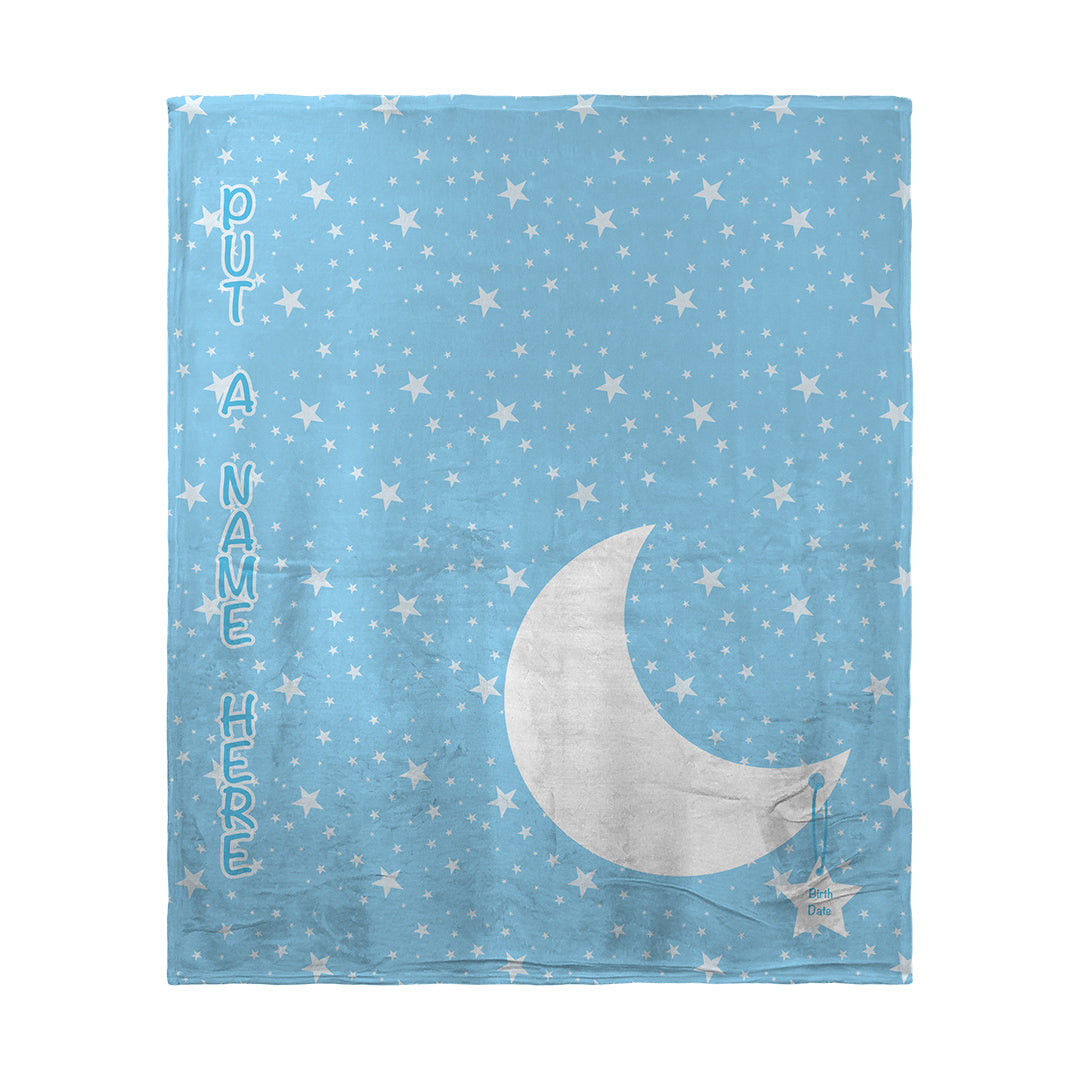 Blankets Stars and Moon