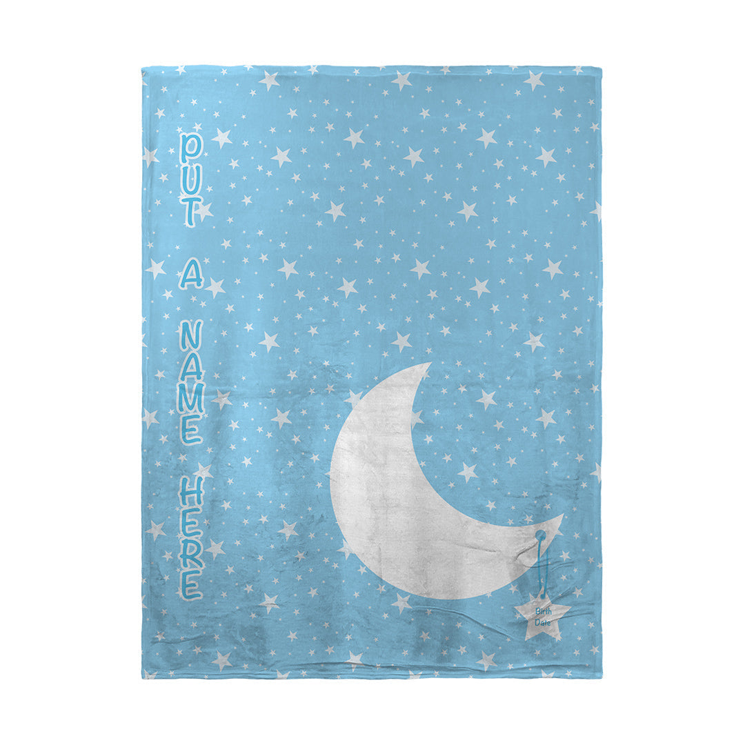 Blankets Stars and Moon