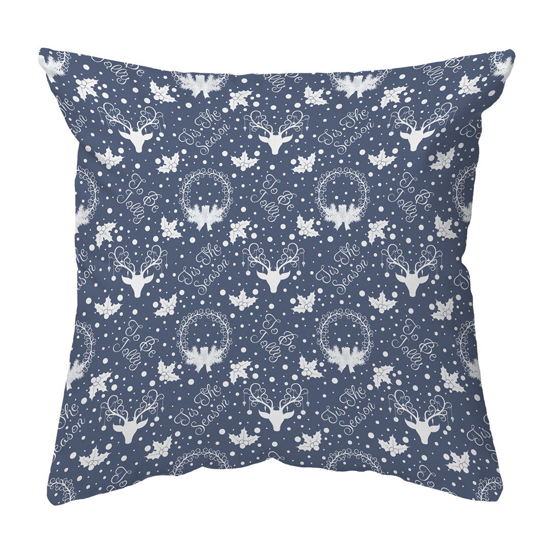 Zippered Pillow Shell Yule Pattern