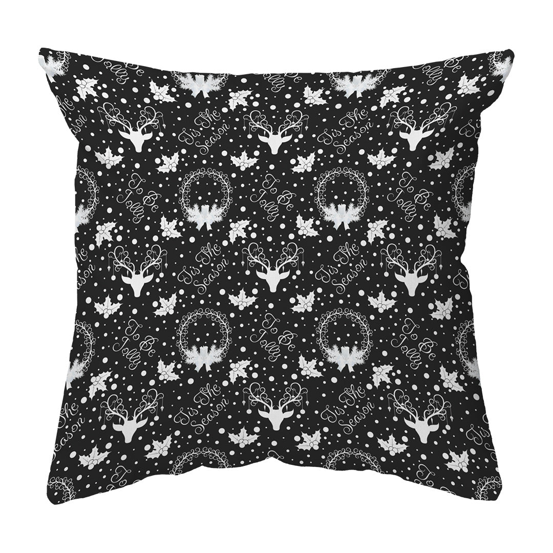 Zippered Pillow Shell Yule Pattern