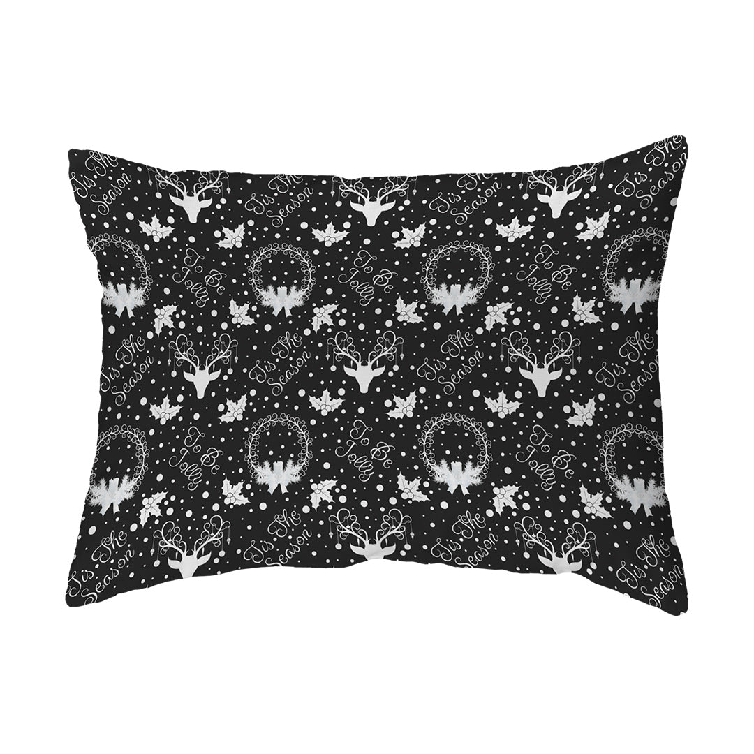 Zippered Pillow Shell Yule Pattern