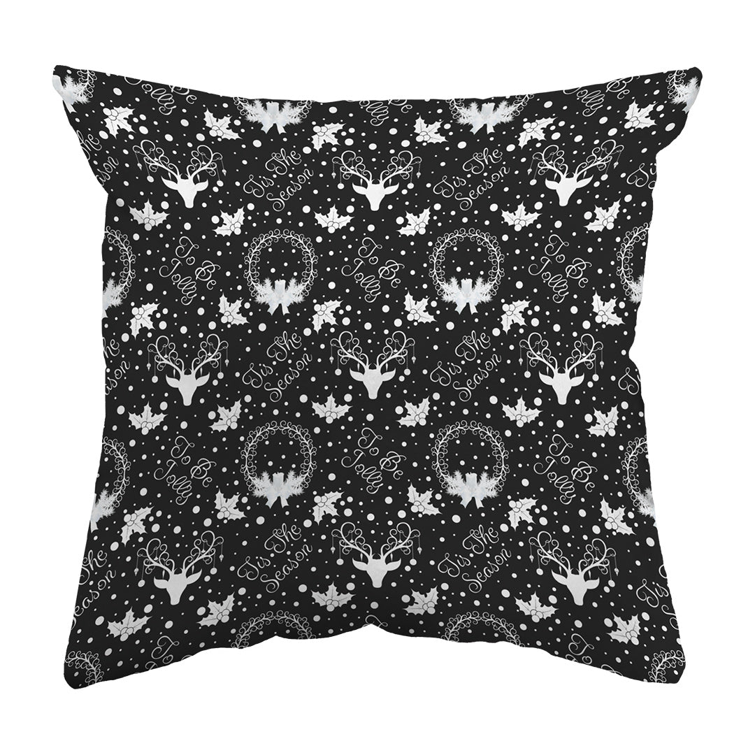 Zippered Pillow Shell Yule Pattern