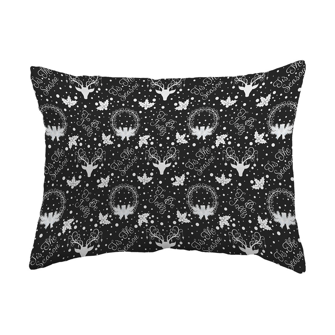 Zippered Pillow Shell Yule Pattern