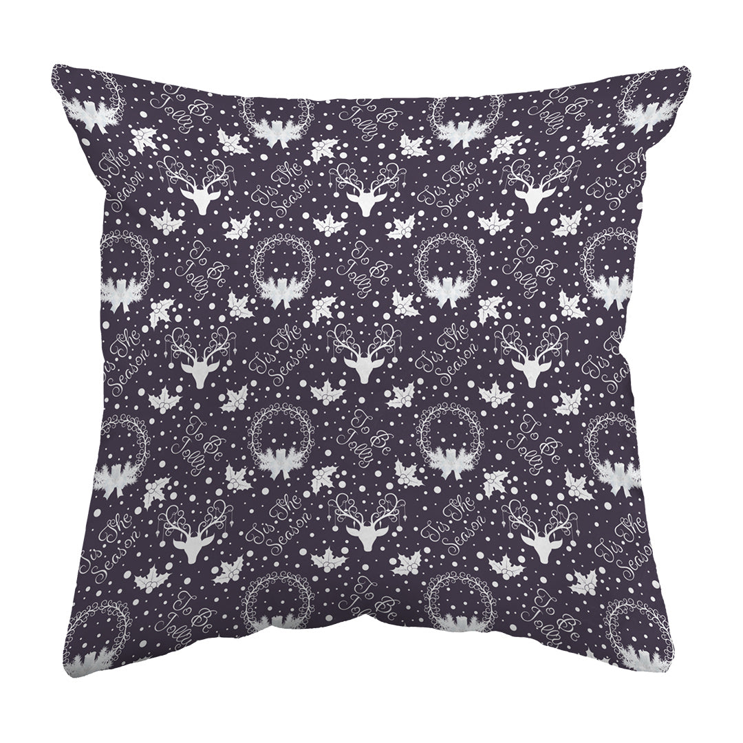 Zippered Pillow Shell Yule Pattern