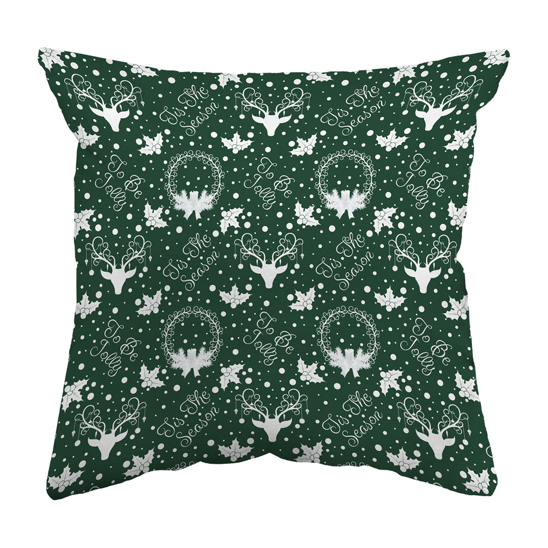 Zippered Pillow Shell Yule Pattern