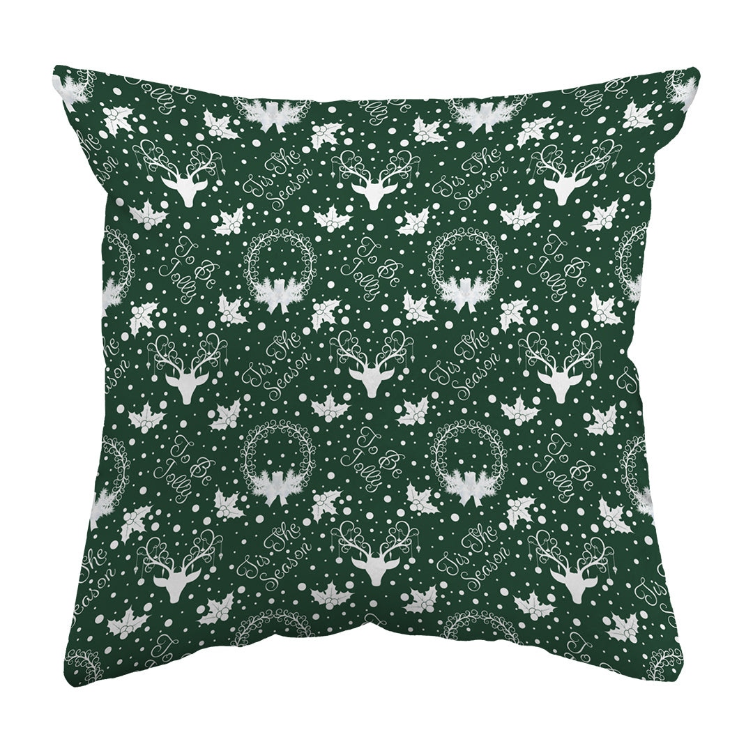 Zippered Pillow Shell Yule Pattern