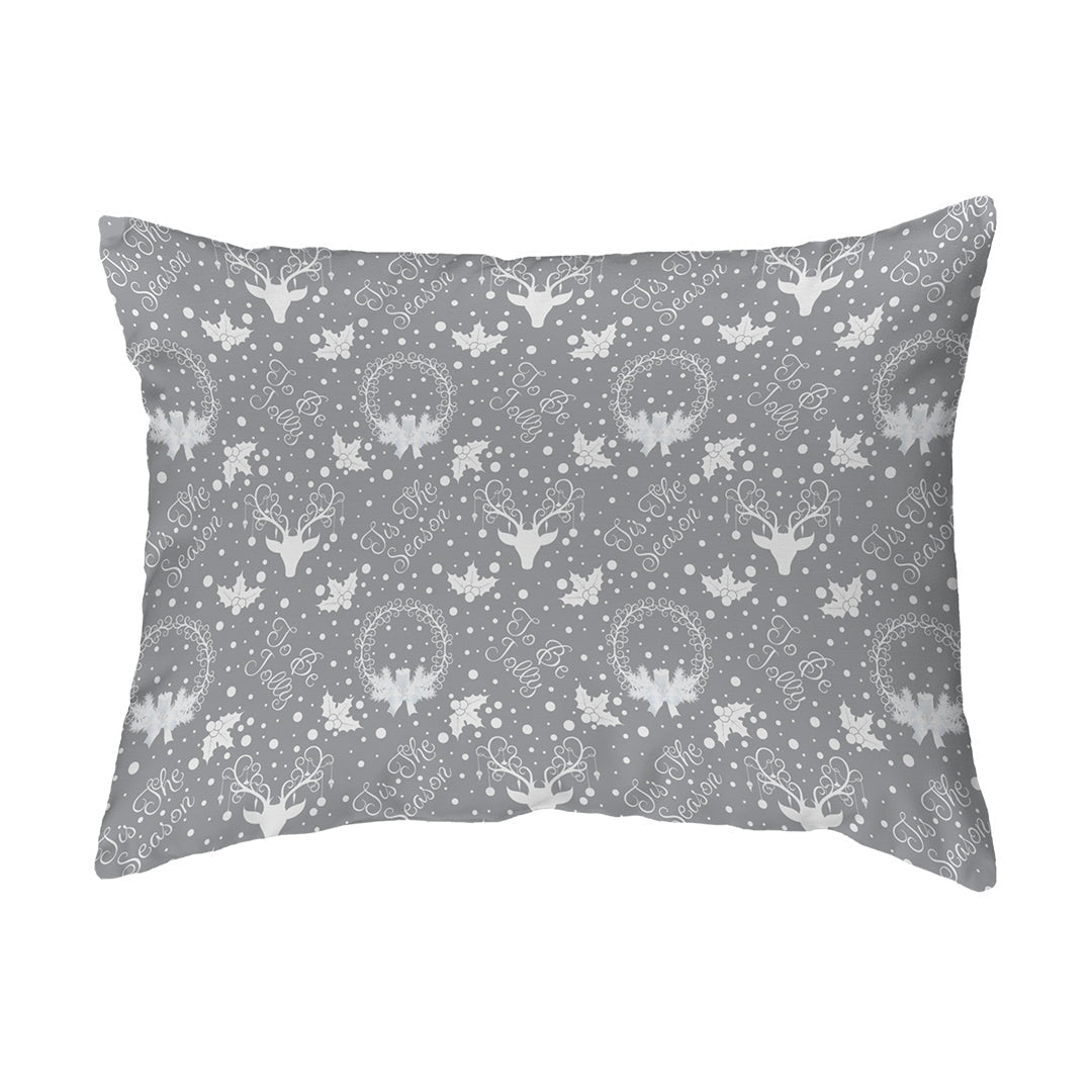 Zippered Pillow Shell Yule Pattern