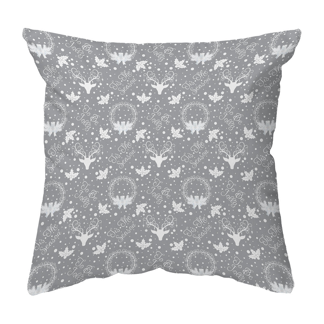 Zippered Pillow Shell Yule Pattern