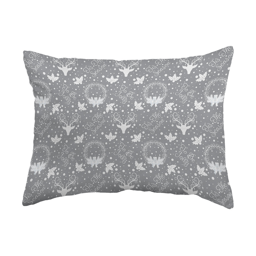 Zippered Pillow Shell Yule Pattern