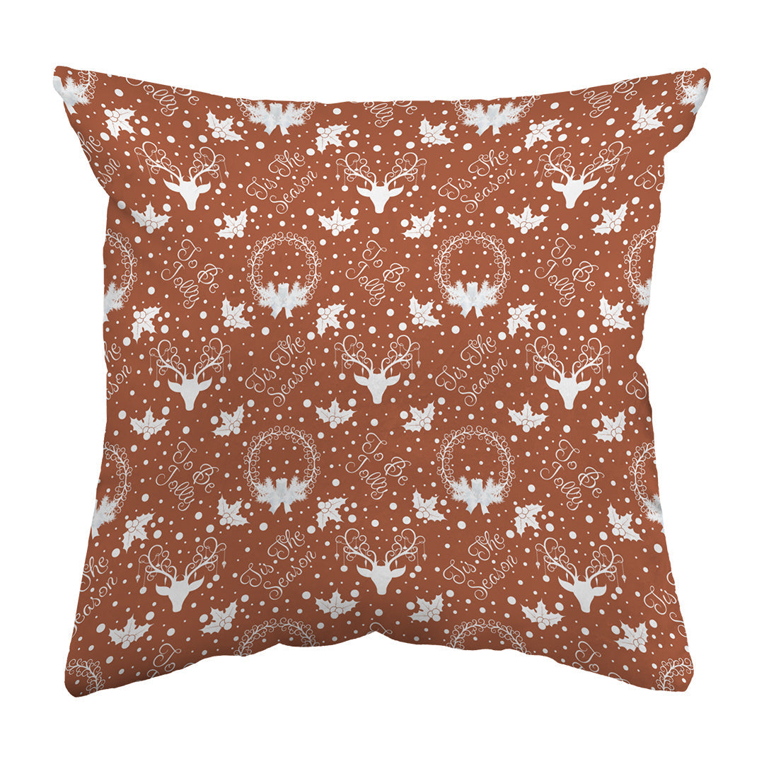 Zippered Pillow Yule Pattern