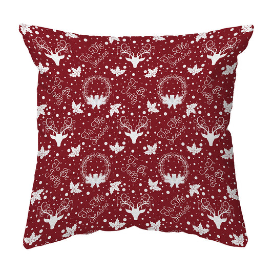 Zippered Pillow Yule Pattern