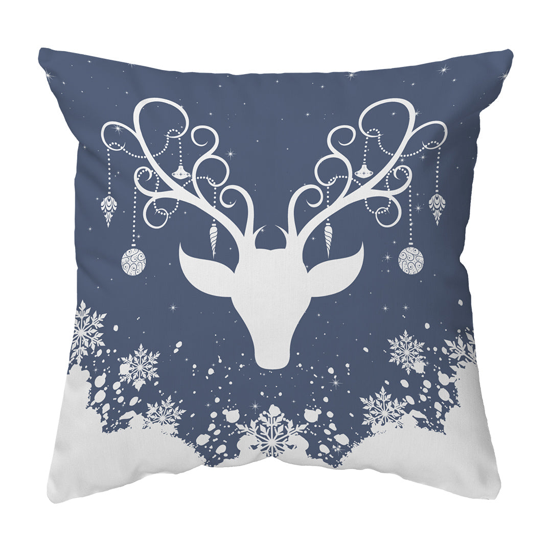 Zippered Pillow Yule Stag