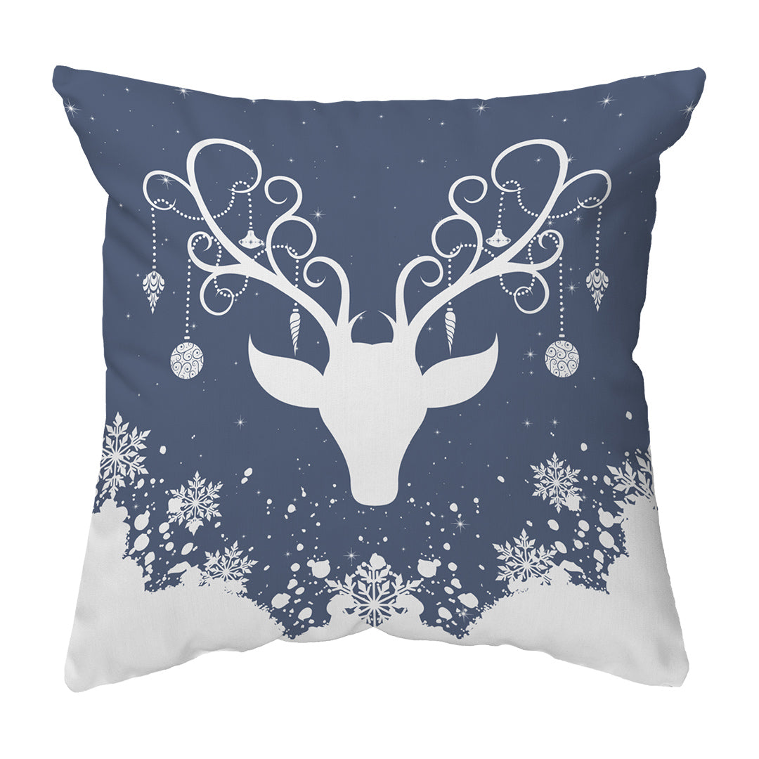 Zippered Pillow Yule Stag