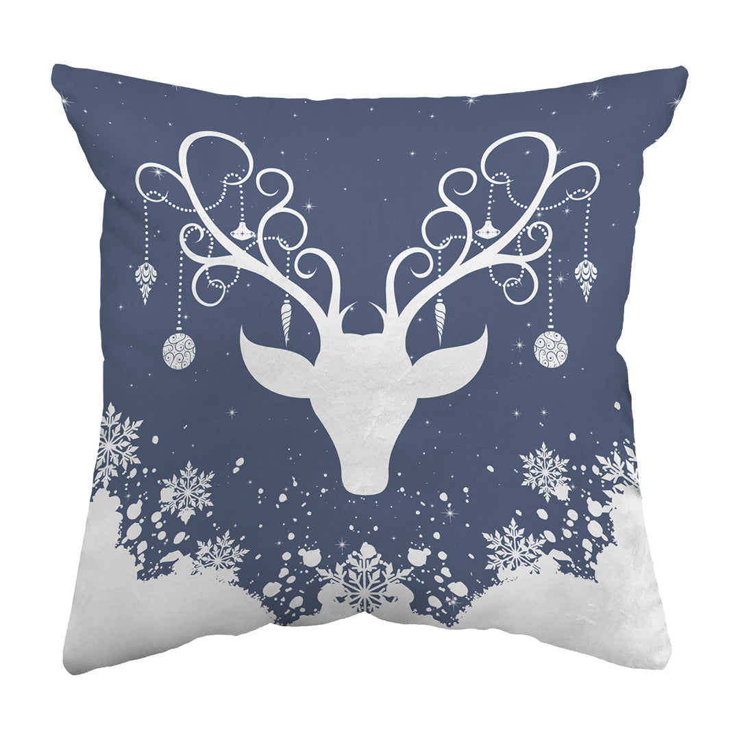 Zippered Pillow Yule Stag