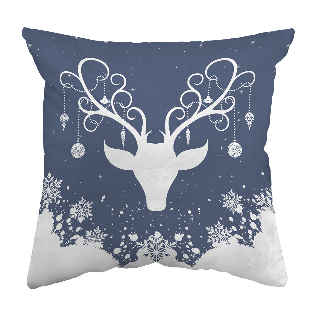 Throw Pillow Yule Stag