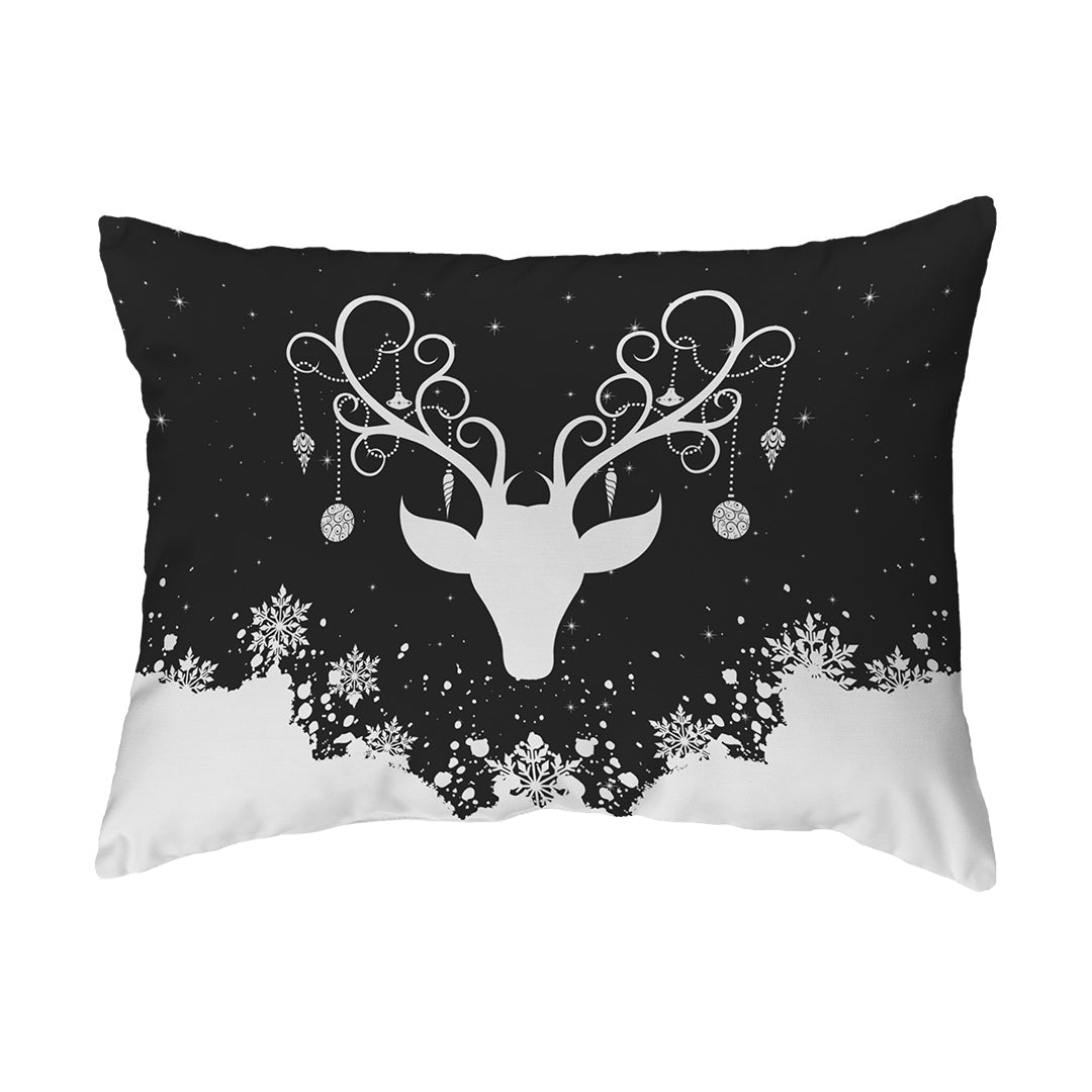 Throw Pillow Yule Stag