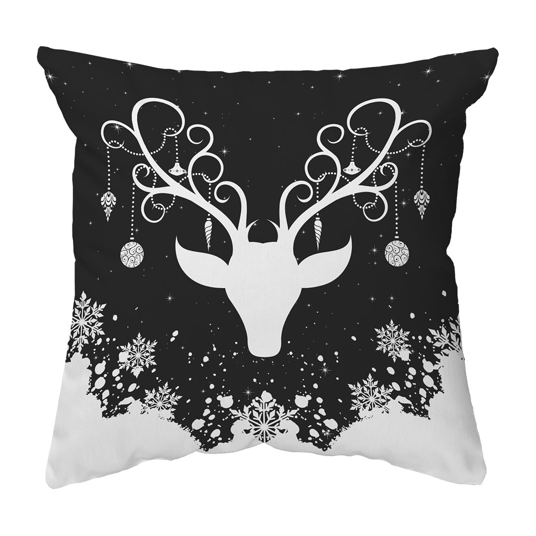 Throw Pillow Yule Stag